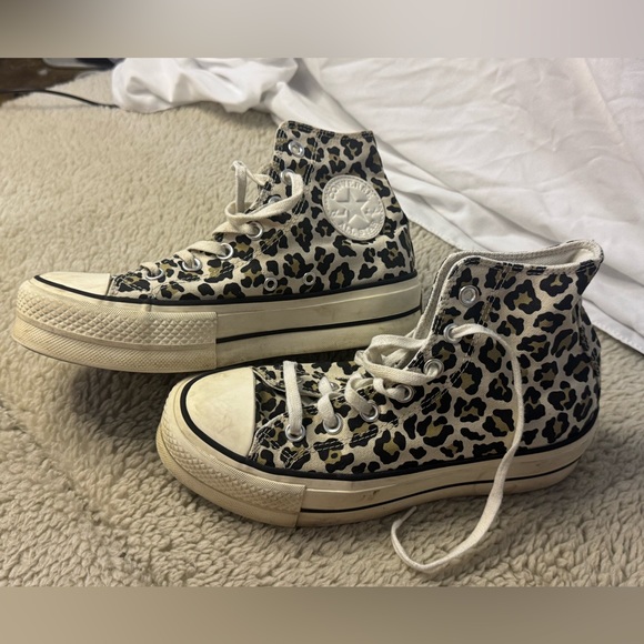 Converse Chuck Taylor All-Star Lift Leopard - Picture 1 of 5